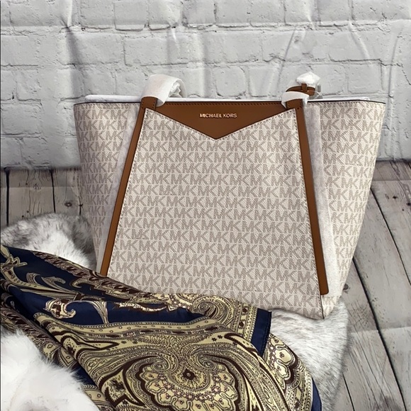 Michael Kors Handbags - Michael Kors Whitney Small Zip Tote NWT